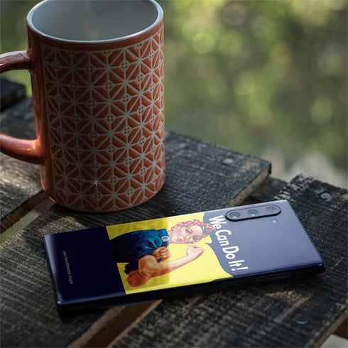 Rosie The Riveter Vintage War Poster Galaxy Note 10 Skin